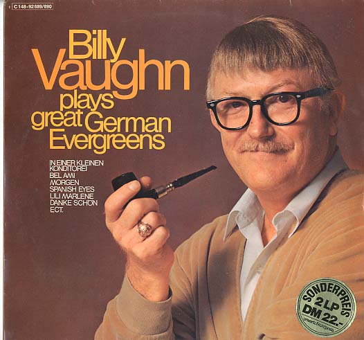 Albumcover Billy Vaughn & His Orch. - Billy Vaughn Plays Great German Evergreens (DLP)