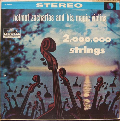 Albumcover Helmut Zacharias - 2,000,000 Strings