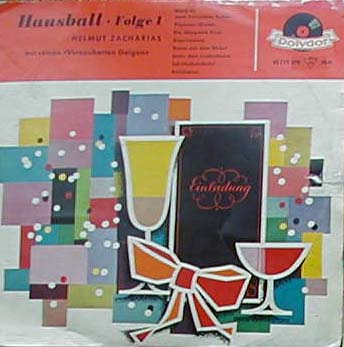 Albumcover Helmut Zacharias - Hausball - Folge 1 (25 cm LP)