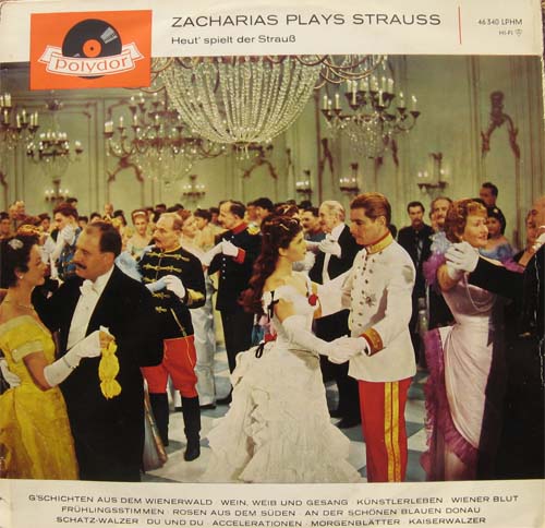 Albumcover Helmut Zacharias - Zacharias Plays Strauss: Heut spielt der Strauss