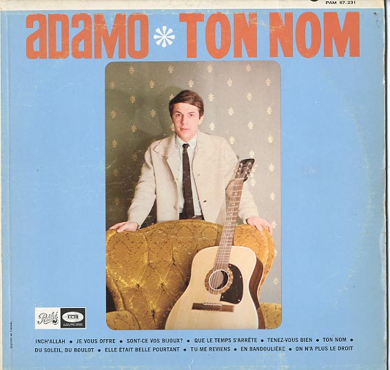 Albumcover Adamo - Ton Nom