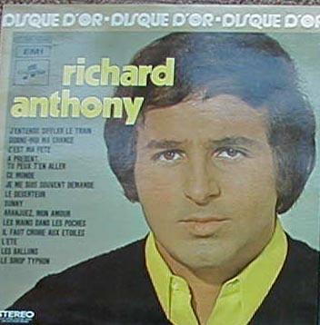 Albumcover <b>Richard Anthony</b> - <b>Richard Anthony</b> - Disque d´Or - anthony_richard_disque_d_or