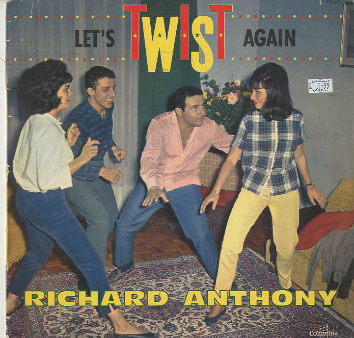 Albumcover Richard Anthony - Lets Twist Again