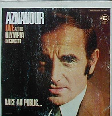 Albumcover Charles Aznavour - Live At The Olympia In Concert - Face au public....