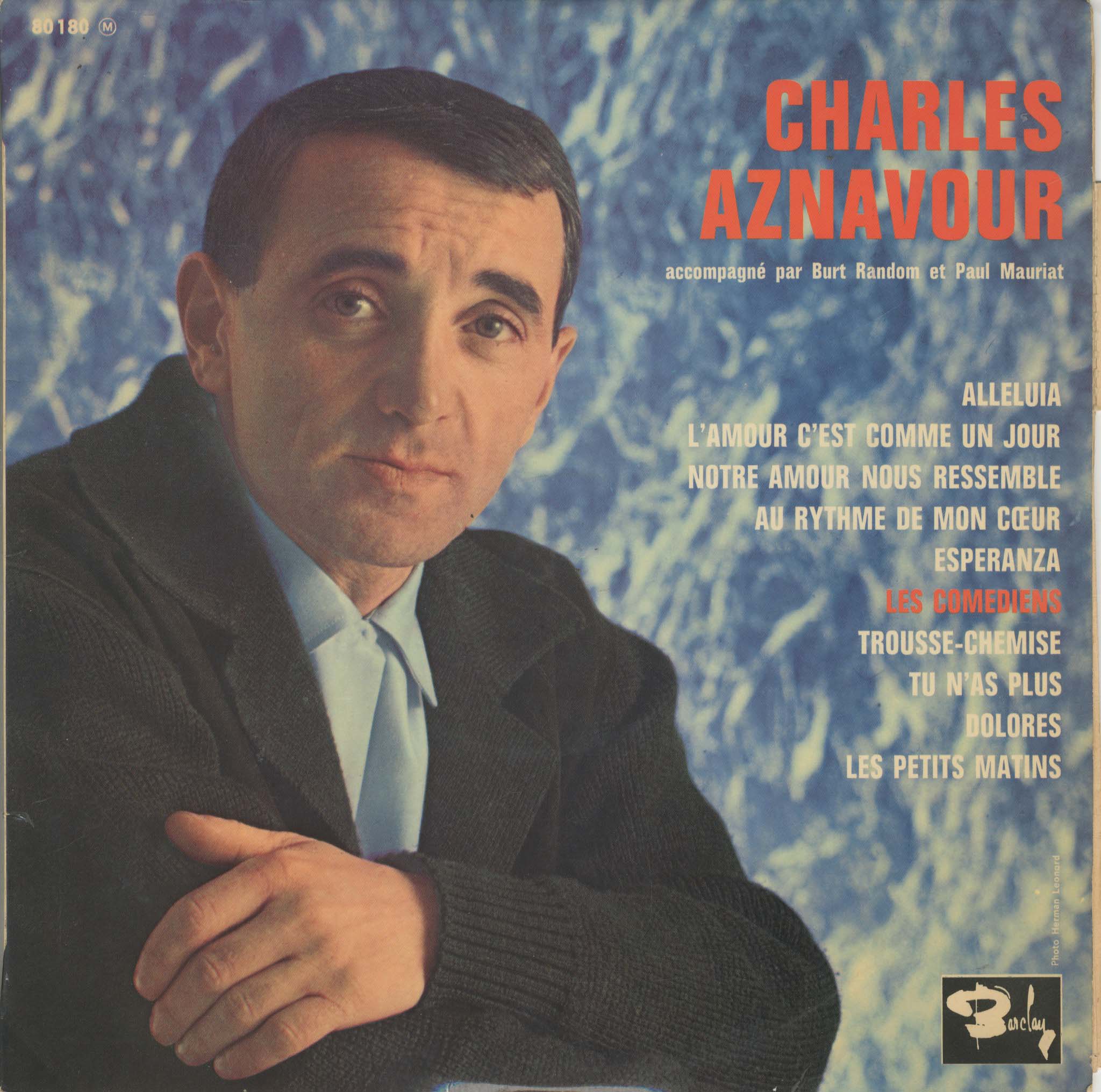 Albumcover Charles Aznavour - Charles Aznavour (25 cm)