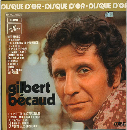 Albumcover Gilbert Becaud - Disque d´or