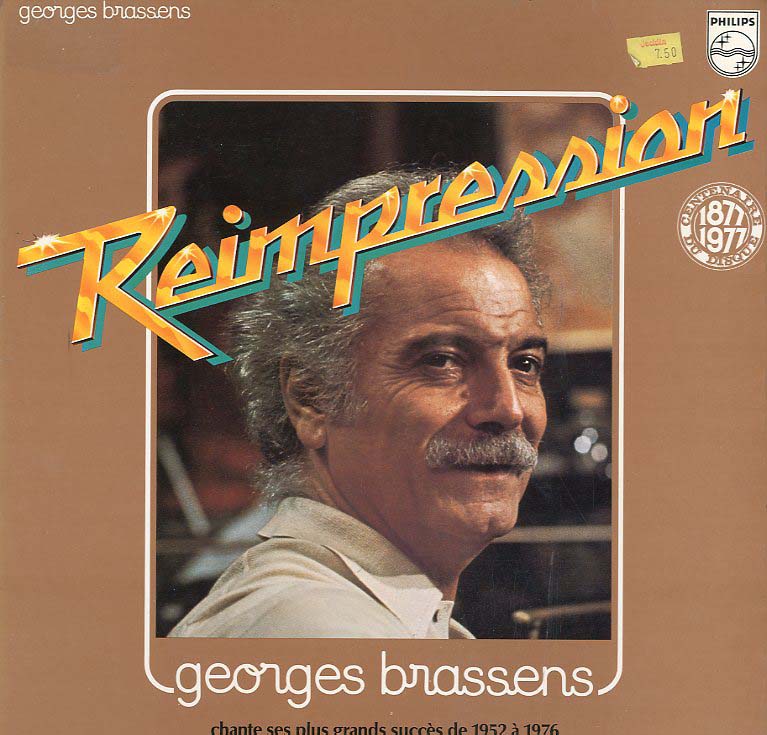 Albumcover Georges Brassens - Reimpression