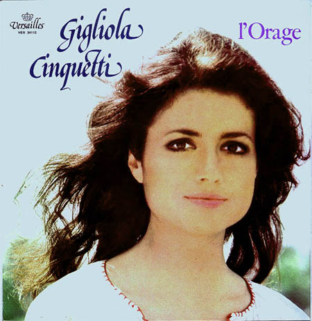Albumcover Gigliola Cinquetti L Orage Coveransicht Gigliola Cinquetti L