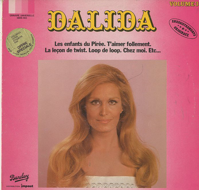 Albumcover Dalida - Dalida Volume 3 (Enregistrements originaux)