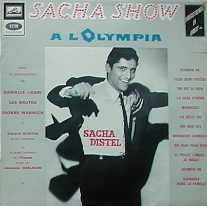 Albumcover Sacha Distel - Sascha Show A L´Olympia