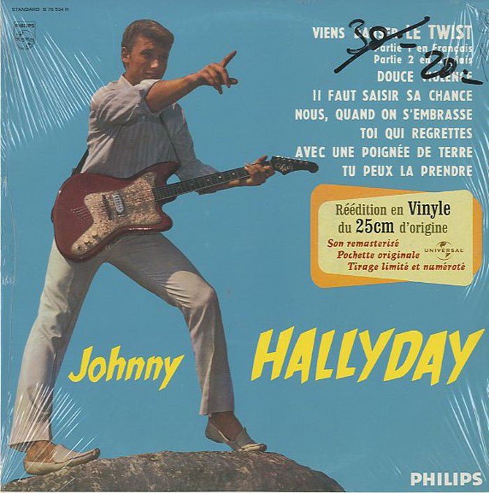 Albumcover Johnny Hallyday - Johnny Hallyday (25 cm)