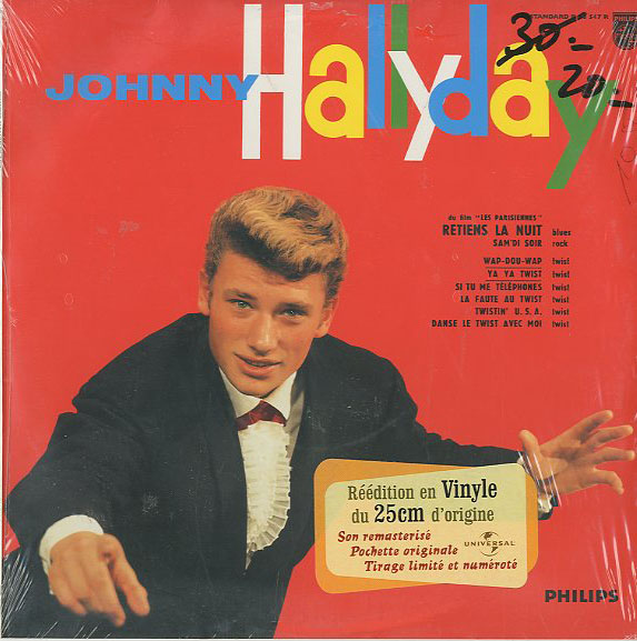 Albumcover Johnny Hallyday - Johnny Hallyday No. 2 (25 cm)