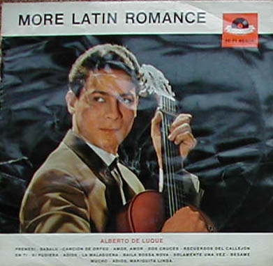 Albumcover Alberto de Lucque - More Latin Romance
