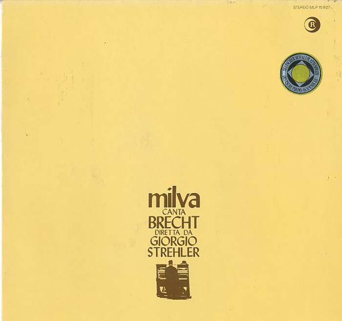 Albumcover Milva - Milva canta Brecht