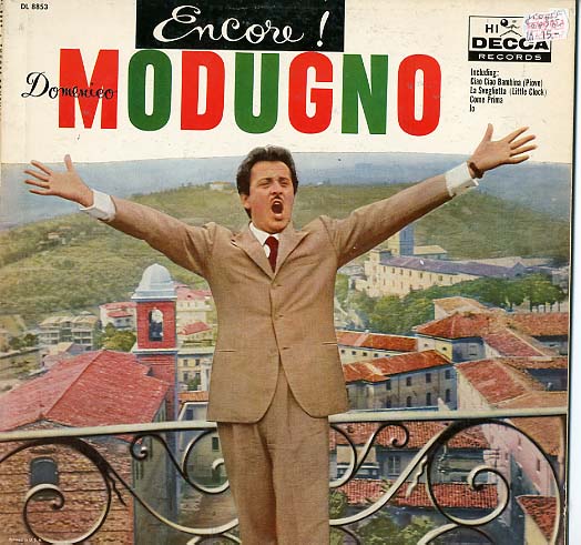 Albumcover Domenico Modugno - Encore