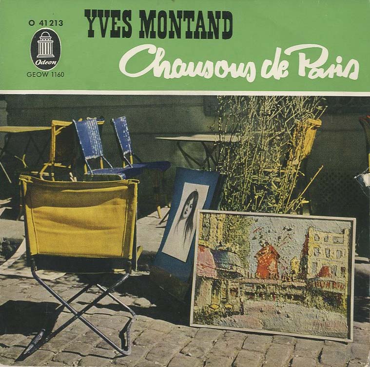 Albumcover Yves Montand - Chansons de Paris