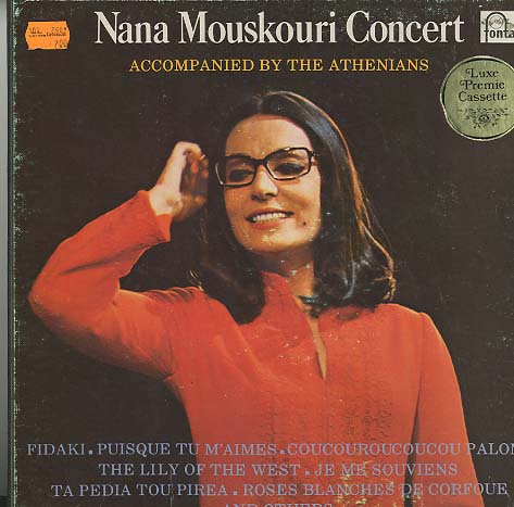 Albumcover Nana Mouskouri - Nana Mouskouri Concert Accompanied by the Athenians (Kassette mit 2 Lps)