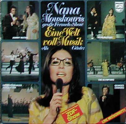 Albumcover Nana Mouskouri - Nana Mouskouri`s große Fernsehschau Eine Welt voll Musik