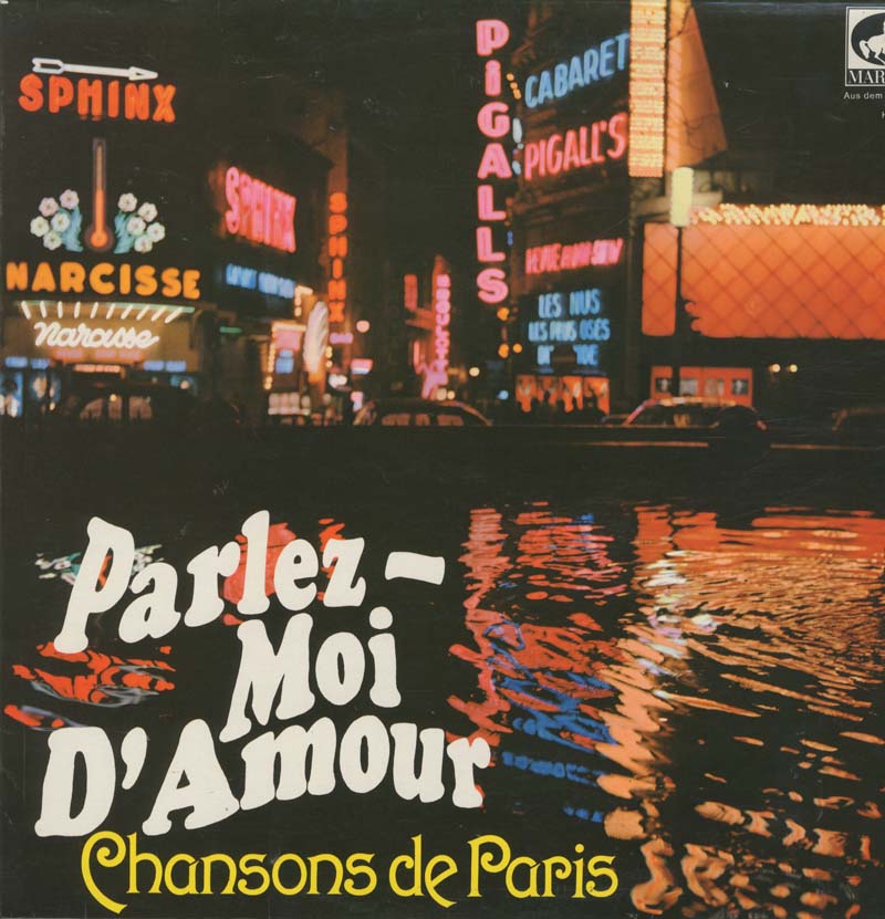Albumcover Various International Artists - Parlez moi damour - Chansons de Paris