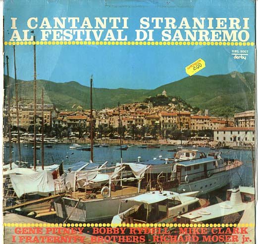 Albumcover San Remo Festival - Il Cantanti Stranieri al festival di Sanremo (Ausländische Interpreten beim San Remo Festival)