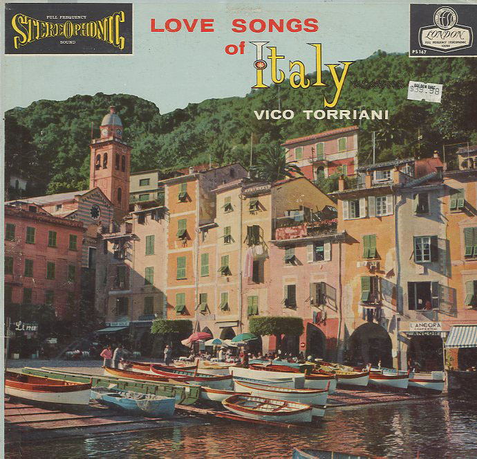 Albumcover Vico Torriani - Love Songs of Italy