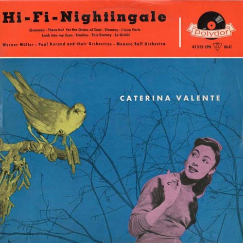 Albumcover Caterina Valente - Hi-Fi-Nightingale (25 cm)