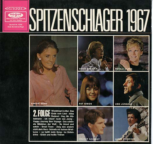 Albumcover Vogue Sampler Deutsch/International - Spitzenschlager 1967 2. Folge