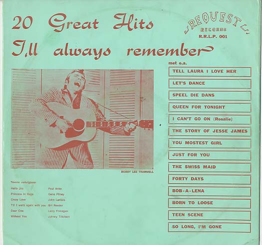 Albumcover I´ll Always Remember - 20 Great Hits Vol. 1