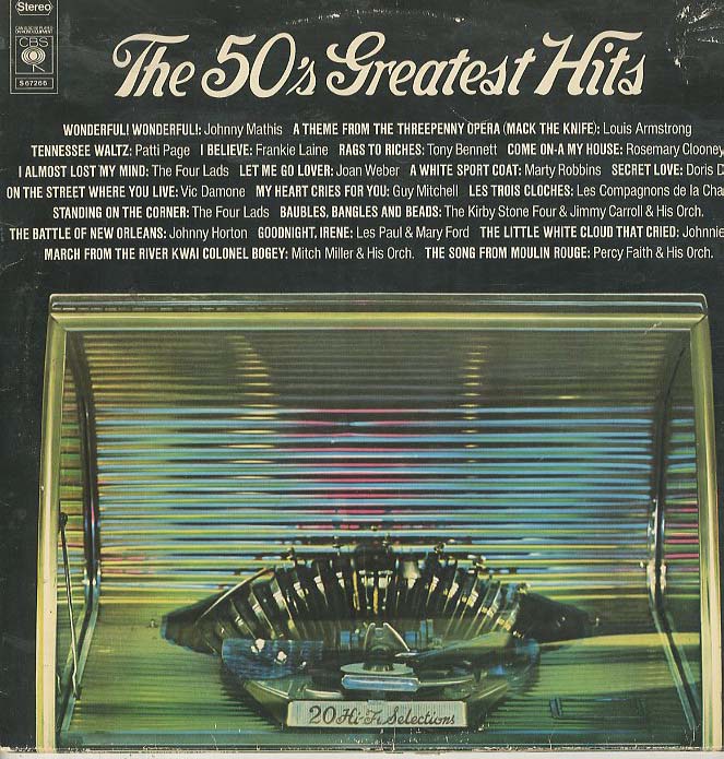 Albumcover Various Artists of the 50s - The 50´s Greatest Hits (DLP) 