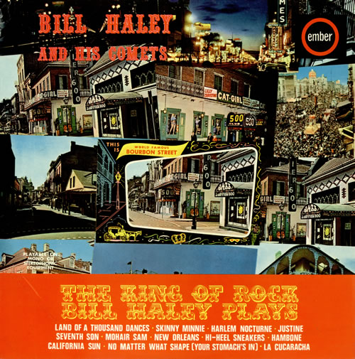 Albumcover Bill Haley & The Comets - The King Of Rock Bill Haley Plays