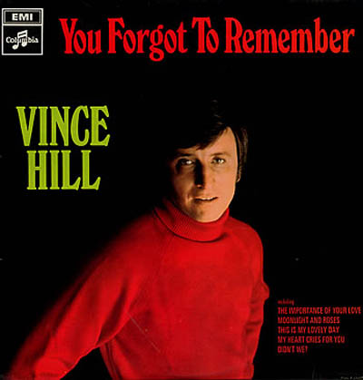 Albumcover Vince Hill - You Forgot To Remember