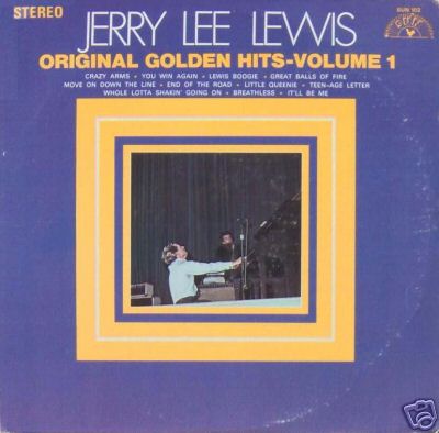 Albumcover Jerry Lee Lewis - Original Golden Hits Volume 1