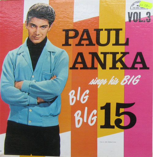 Albumcover Paul Anka - Sings His BIG 15 Vol. 3