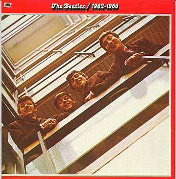 Albumcover The Beatles - The Beatles 1962 - 66 <br> Rotes Doppel-Album