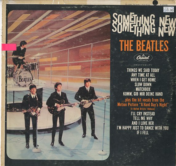 Albumcover The Beatles - Something New