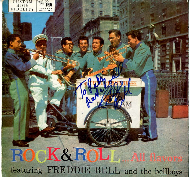Albumcover Freddie Bell & The Bellboys - Rock´n´Roll ... All Flavours (MIT AUTOGRAMM)
