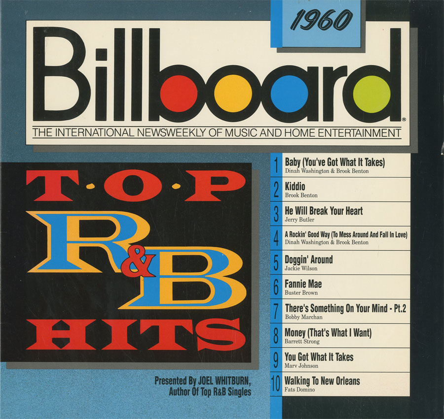 Albumcover Billboard Top (RocknRoll/R&B)Hits - Top R&B Hits 1960