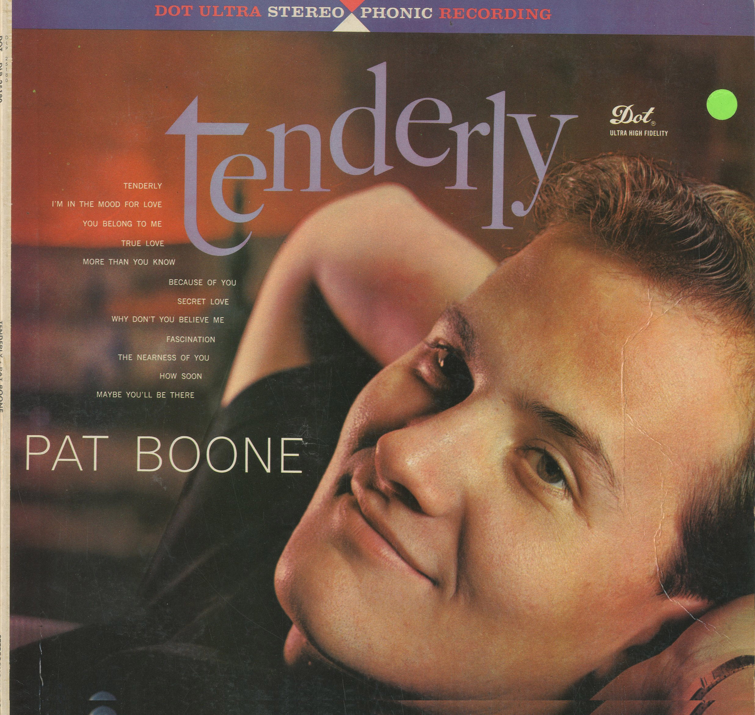Albumcover Pat Boone - Tenderly (4th Anniversary Album)