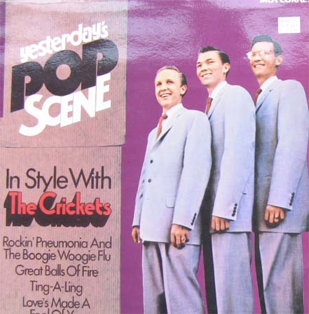 Albumcover The Crickets - In Style With The Crickets  (Yesterdays Pop Scebe)