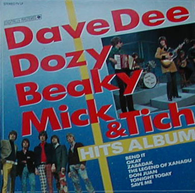 Albumcover Dave Dee, Dozy, Beaky, Mick & Tich - Hits Album