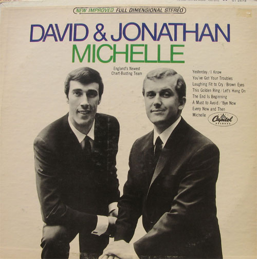 Albumcover David and Jonathan - Michelle