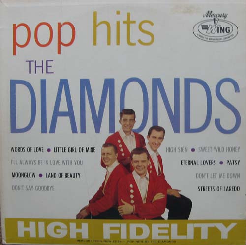 Albumcover The Diamonds (Toronto) - Pop Hits