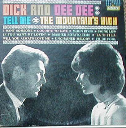 Albumcover Dick & Dee Dee - Tell ME / The Mountain´s High