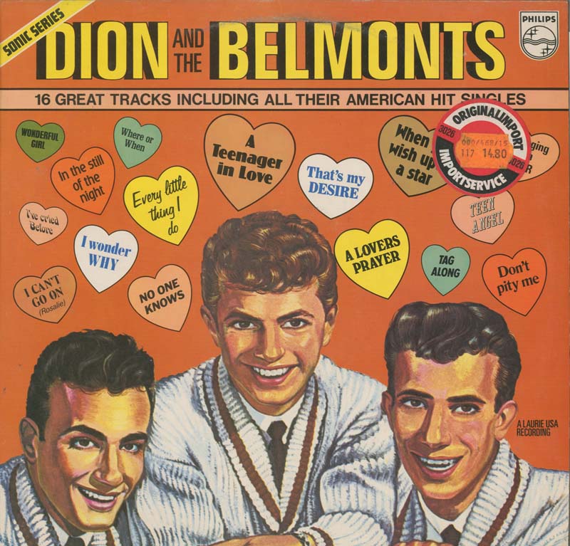Albumcover Dion - Dion And The Belmonts (Sonic Series)