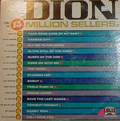 Albumcover Dion - Sings the 15 Million Sellers