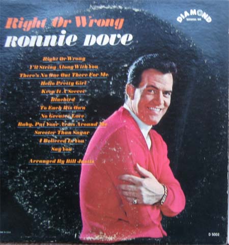Albumcover Ronnie Dove - Right or Wrong