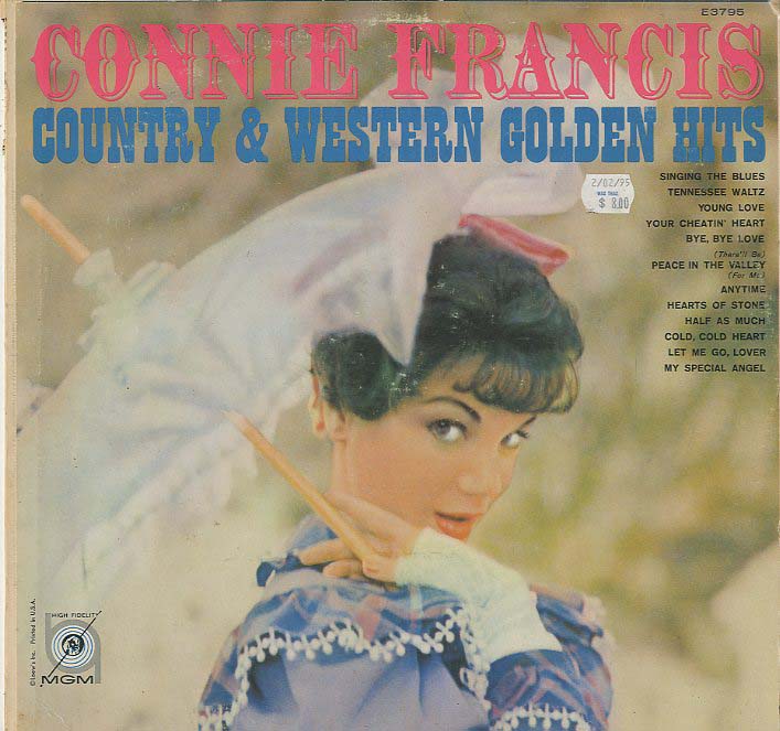 Albumcover Connie Francis - Country And Western Golden Hits