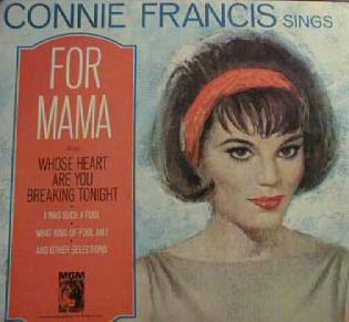 Albumcover Connie Francis - Sings For Mamma