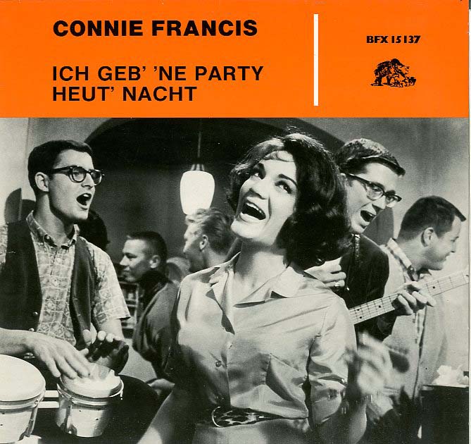 Albumcover Connie Francis - Ich geb ´ne Party heut´ Nacht   -