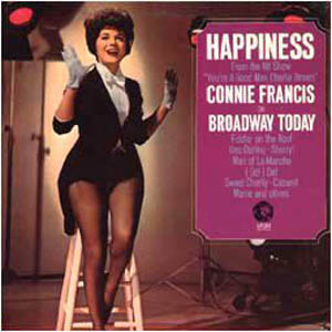 Albumcover Connie Francis - Happiness On Broadway Today